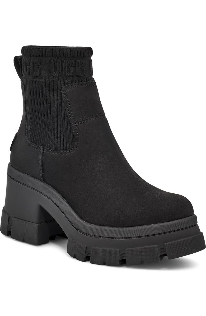 UGG<sup>®</sup> Brooklyn Platform Chelsea Boot, Main, color,