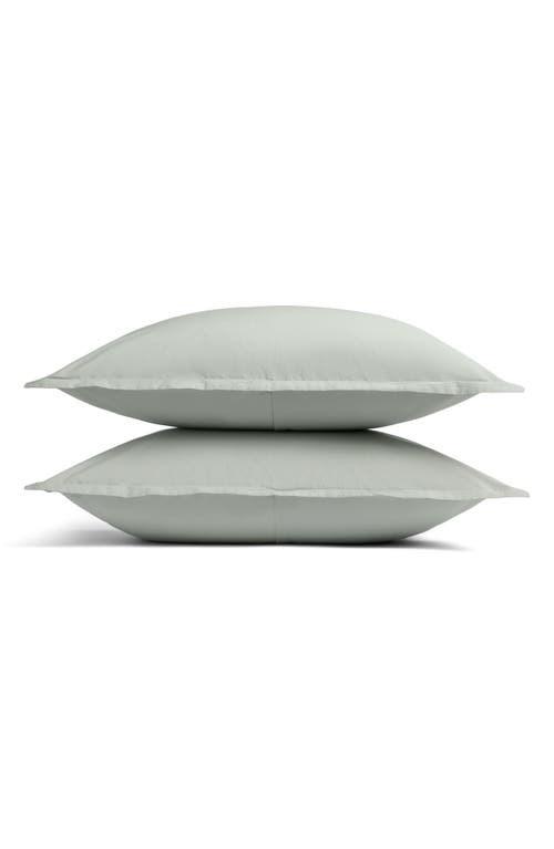 Parachute Percale Sham Set In Sage