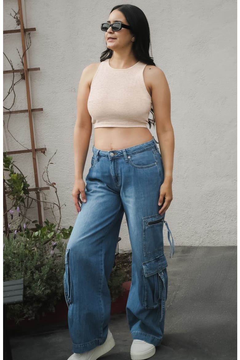 Busty Sublime Hands-Free Pumping Longline Bra Top- Fits Sizes 30E-44H, Alternate, color, Oatmeal Heather