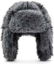 MANGO Faux Fur Trapper Hat