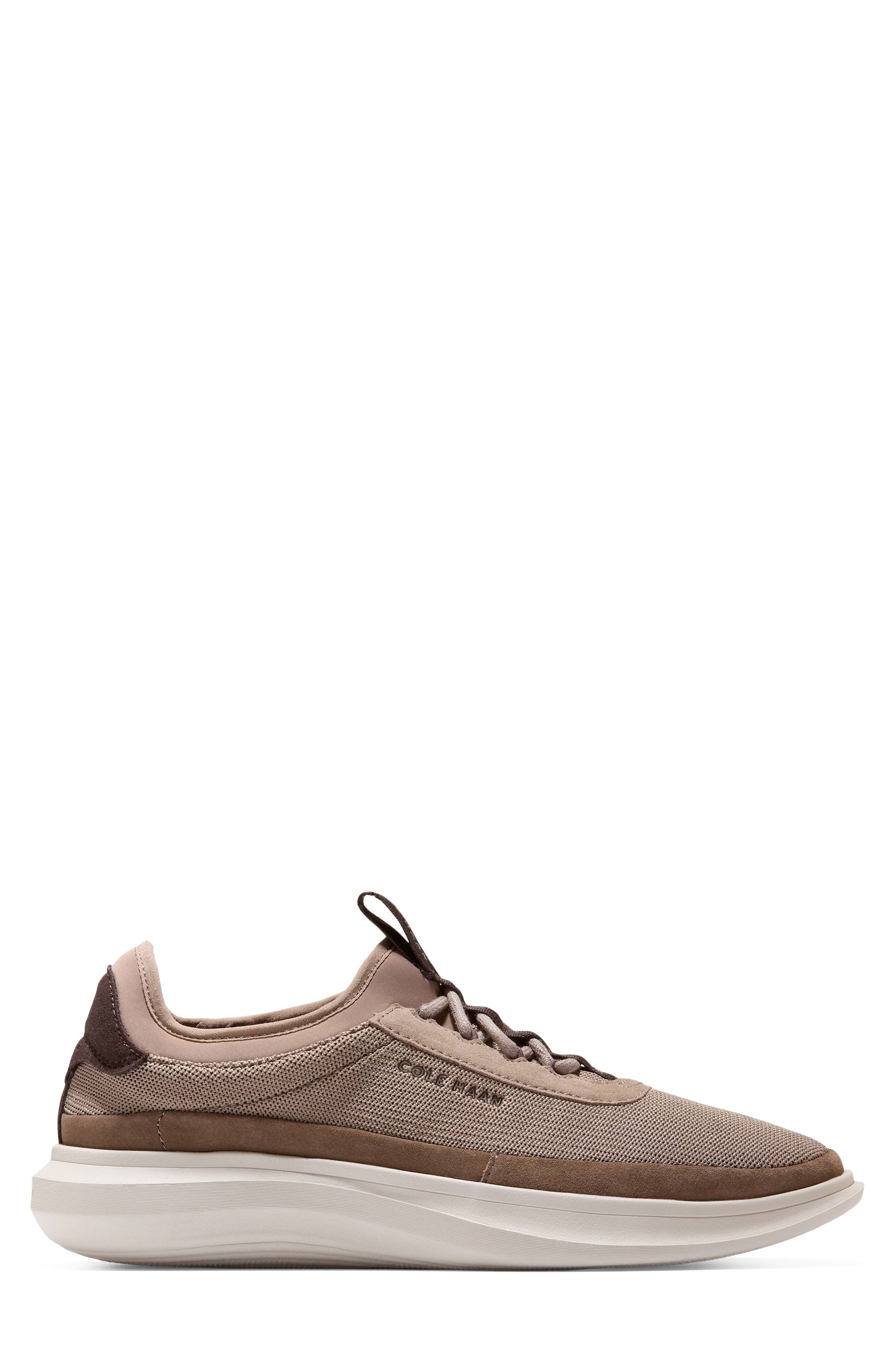 Grand Aerion Leather & Mesh Sneaker, Alternate, color, IRISH COFFEE/ TRUFFLE