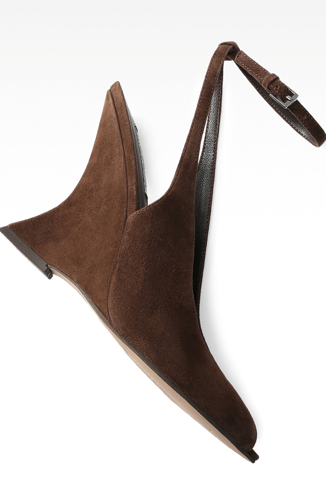 Ronnie Brown Suede, Alternate, color, Brown