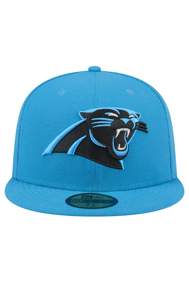 Men's New Era Blue Carolina Panthers 59FIFTY Fitted Hat, Alternate, color, Blue