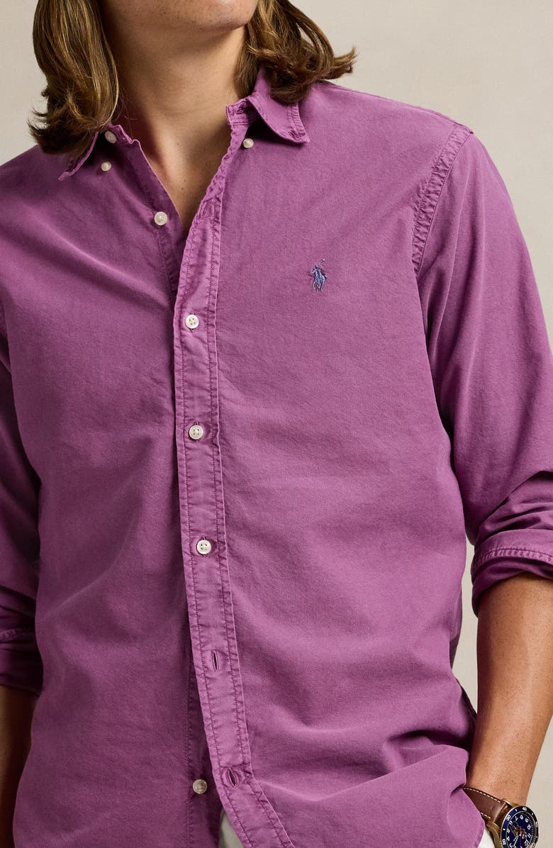 Polo Ralph Lauren Classic Fit Cotton Oxford Button-Down Shirt, Alternate, color, 