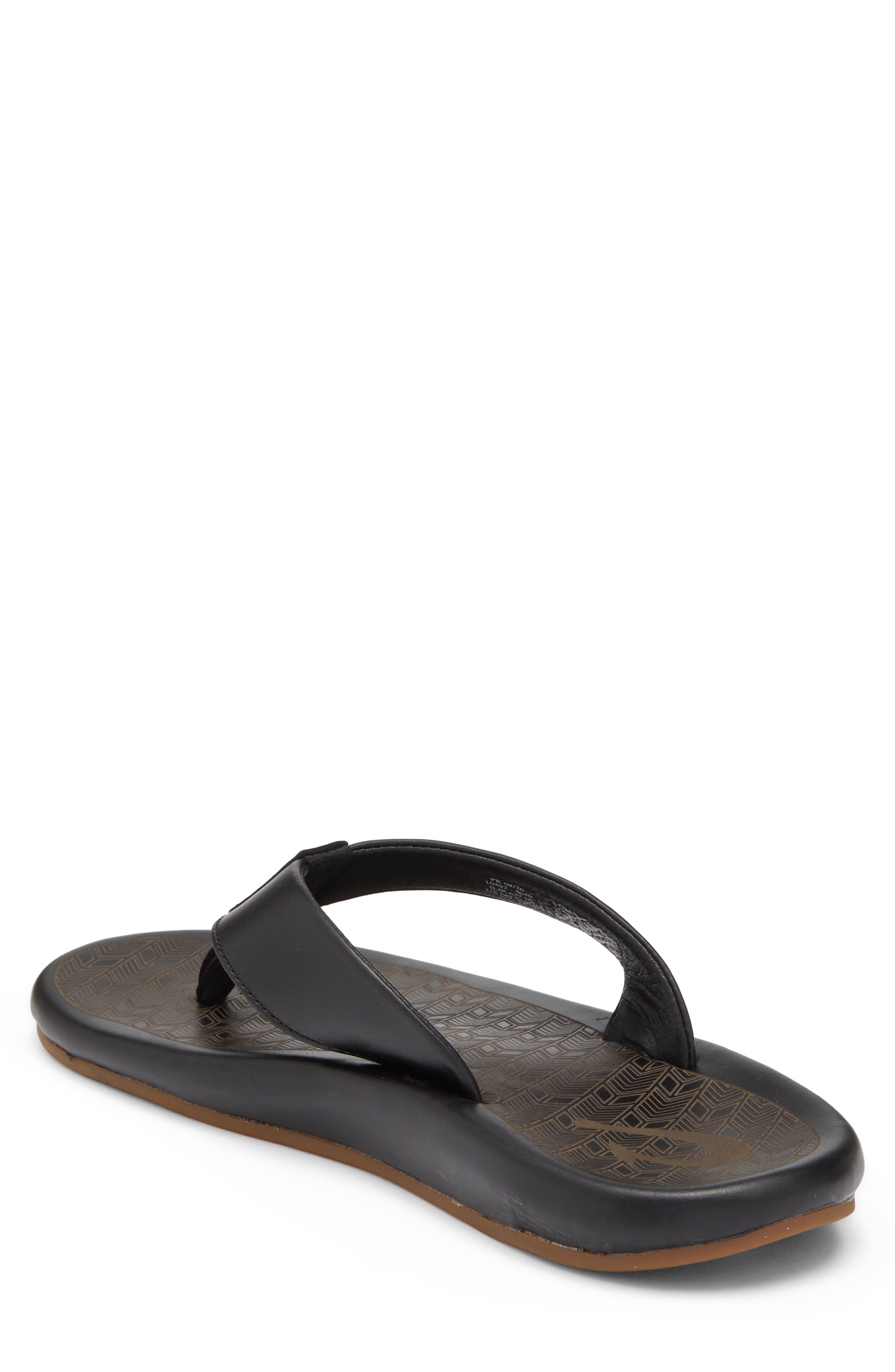 Ilikai Flip Flop, Alternate, color, BLACK/ BLACK