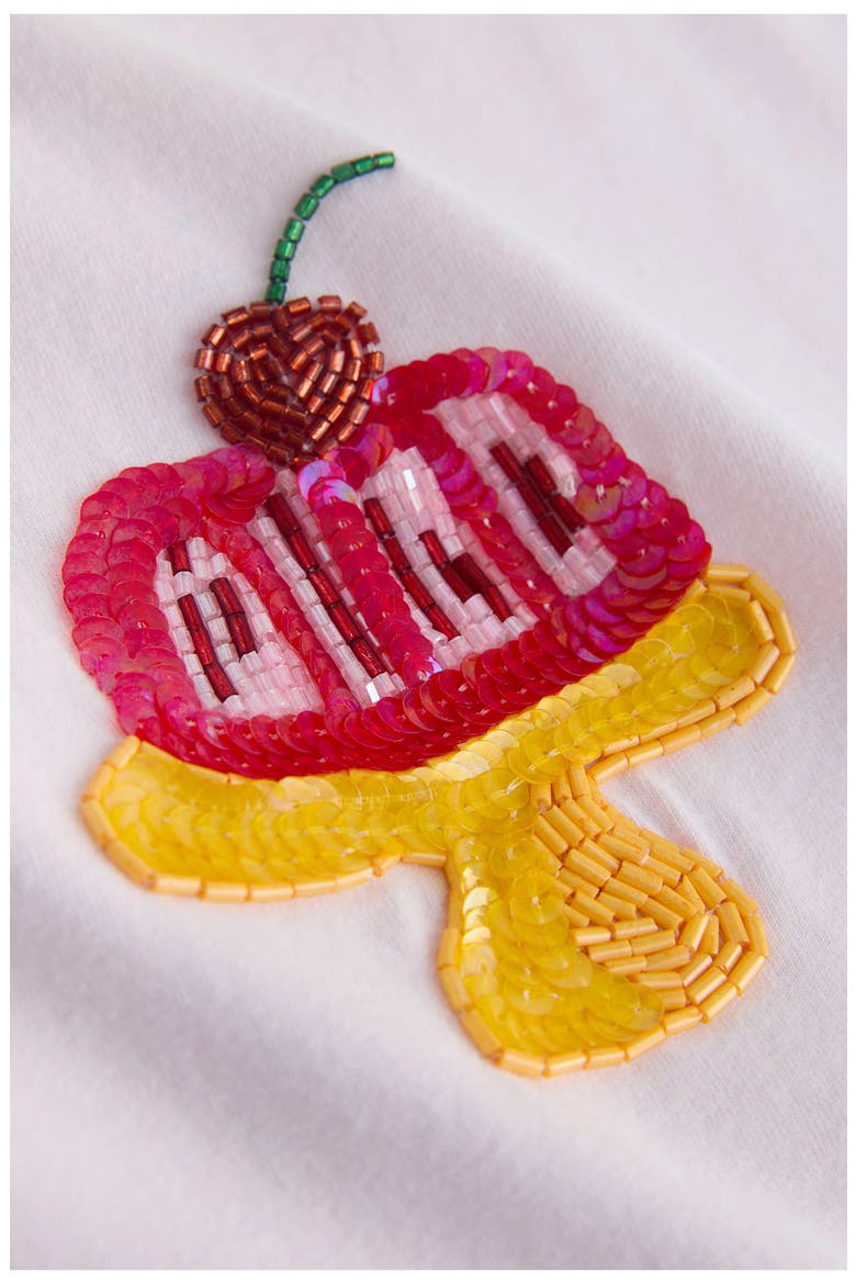 Kids' Beaded Cake T-Shirt, Alternate, color, PINK