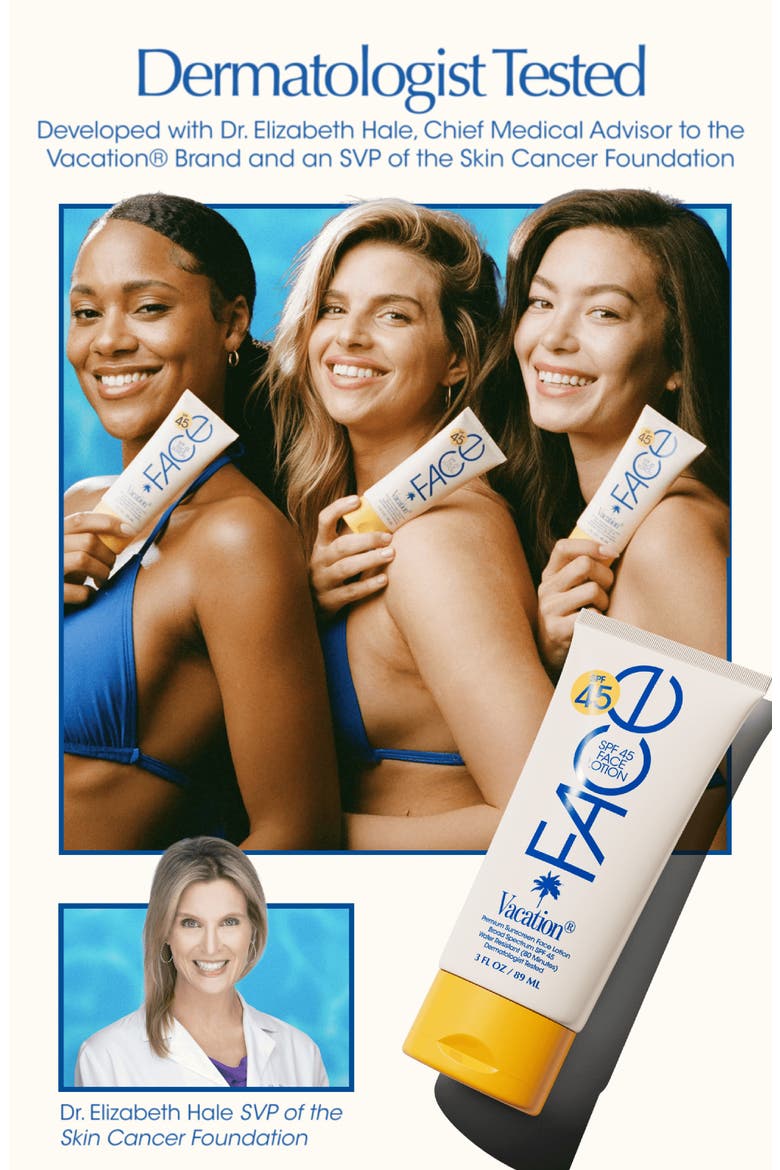 Classic Face Lotion SPF 45, Alternate, color, NO COLOR