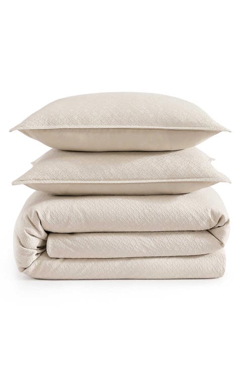 Monogram Matelassé Comforter & Pillow Shams Set
