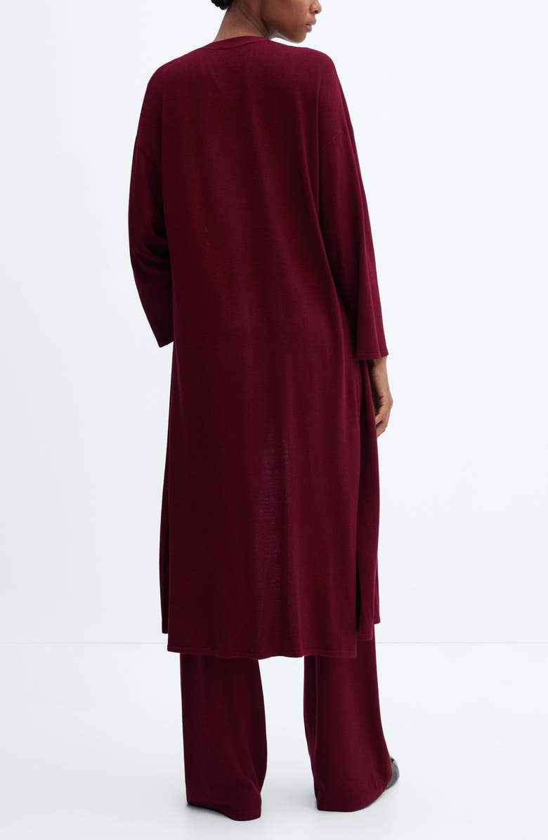 MANGO Fine Gauge Duster Cardigan, Alternate, color, 