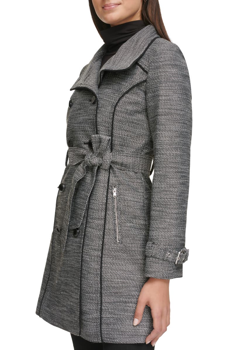 GUESS Belted Trench Coat, Alternate, color, 