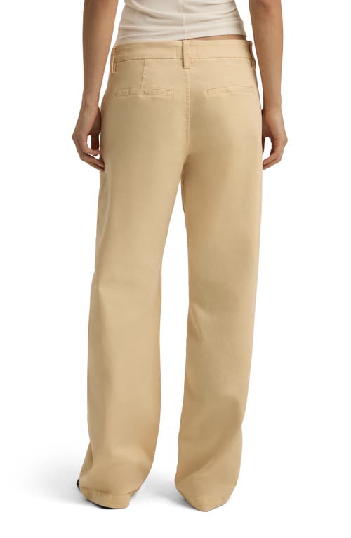 Shop Favorite Daughter The Taylor Low Rise Wide Leg Pants In Moonbeam