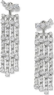 Nadri Fringe Drop Earrings