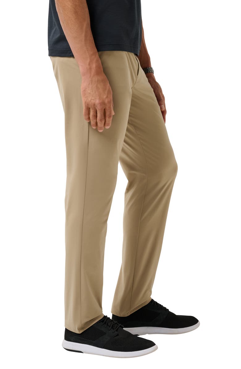 TravisMathew Open to Close Performance Pants, Alternate, color, Khaki