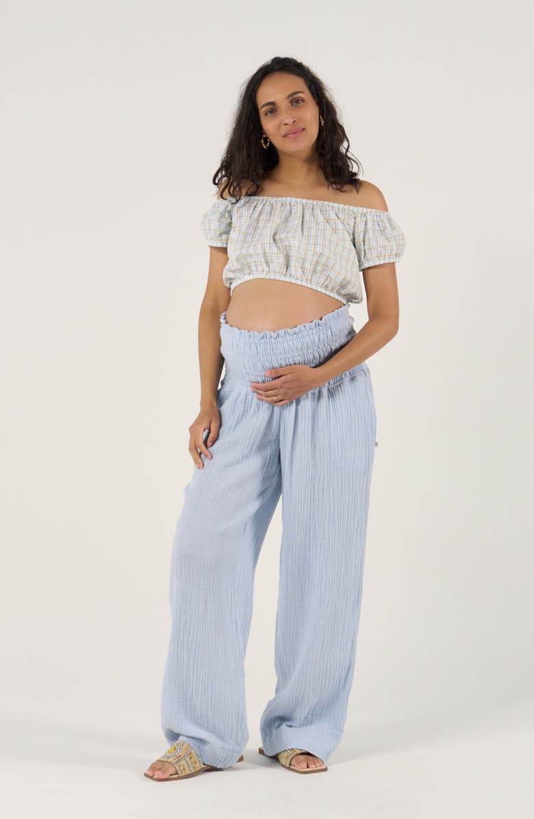 Cache Coeur Maternity and Nursing Crop-Top Paloma, Alternate, color, Multicolor