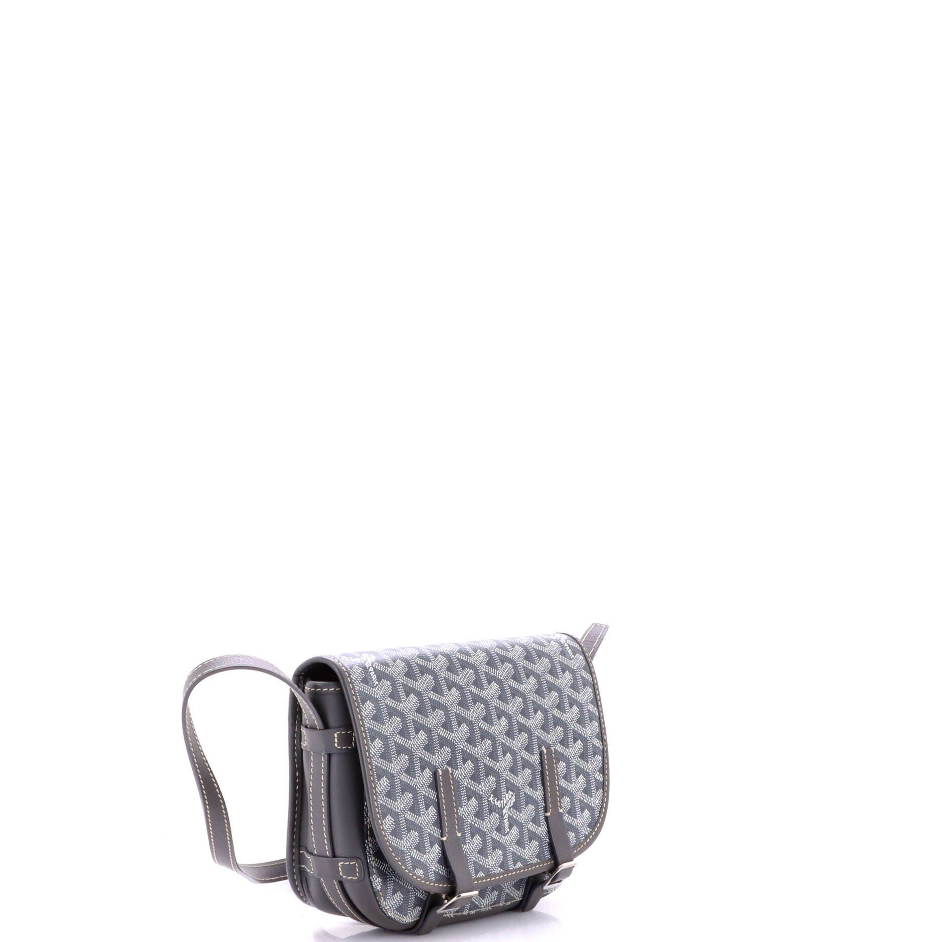 Belvedere Messenger Bag Coated Canvas PM, Alternate, color, Grey