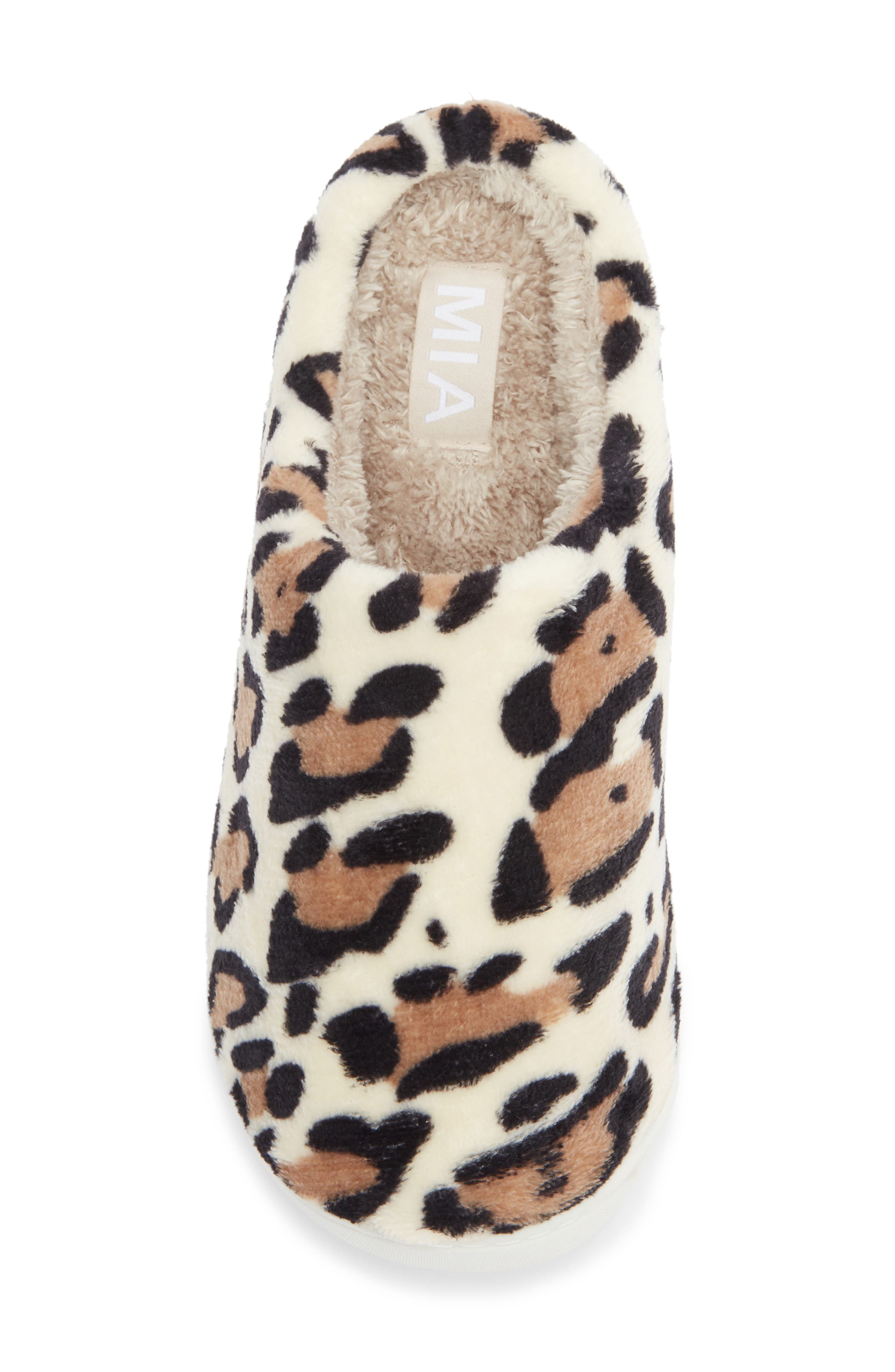 MIA Cozi Slipper, Alternate, color, Leopard Print