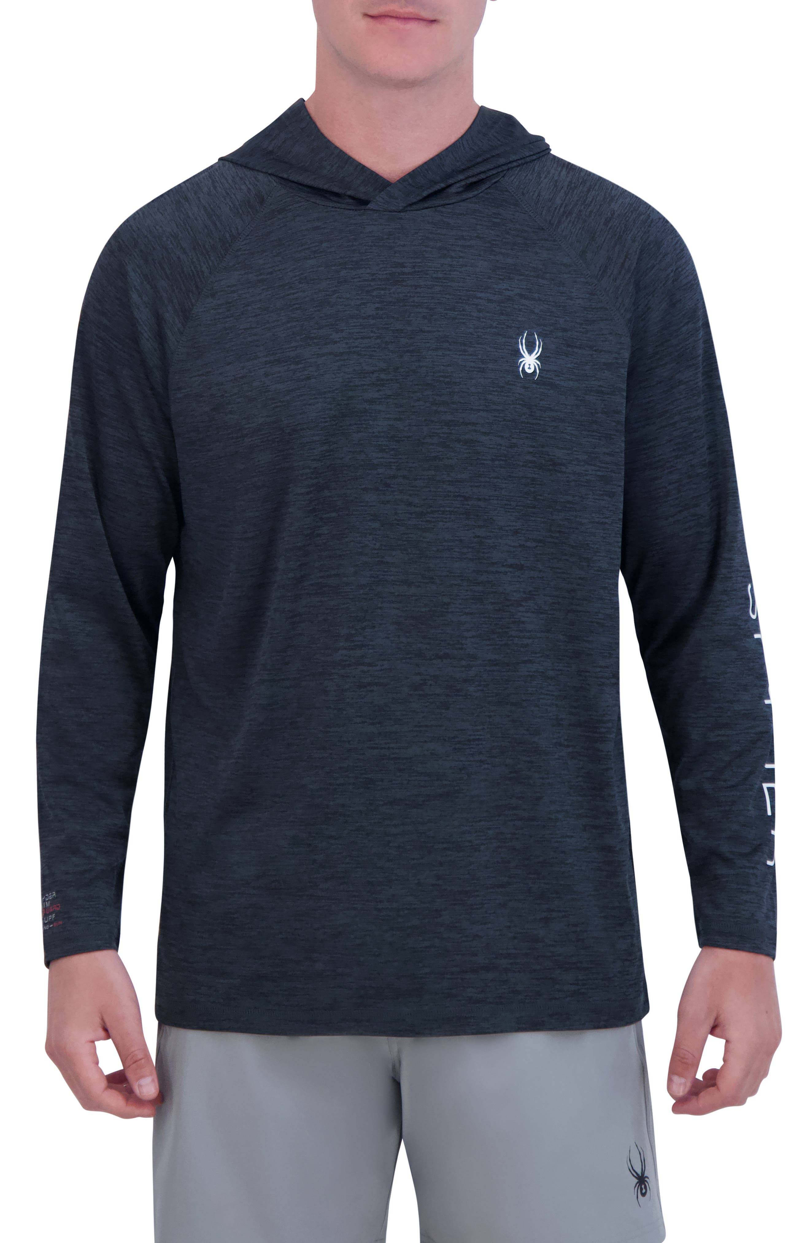 Spyder Long Sleeve Hooded Rashguard