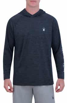 Spyder Long Sleeve Hooded Rashguard