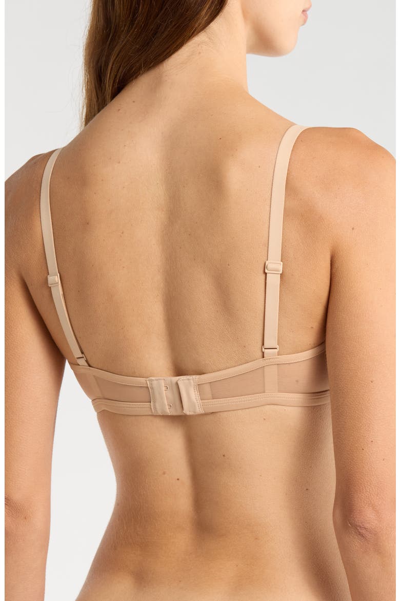Invisible Lift Triangle Bralette, Alternate, color, BEIGE