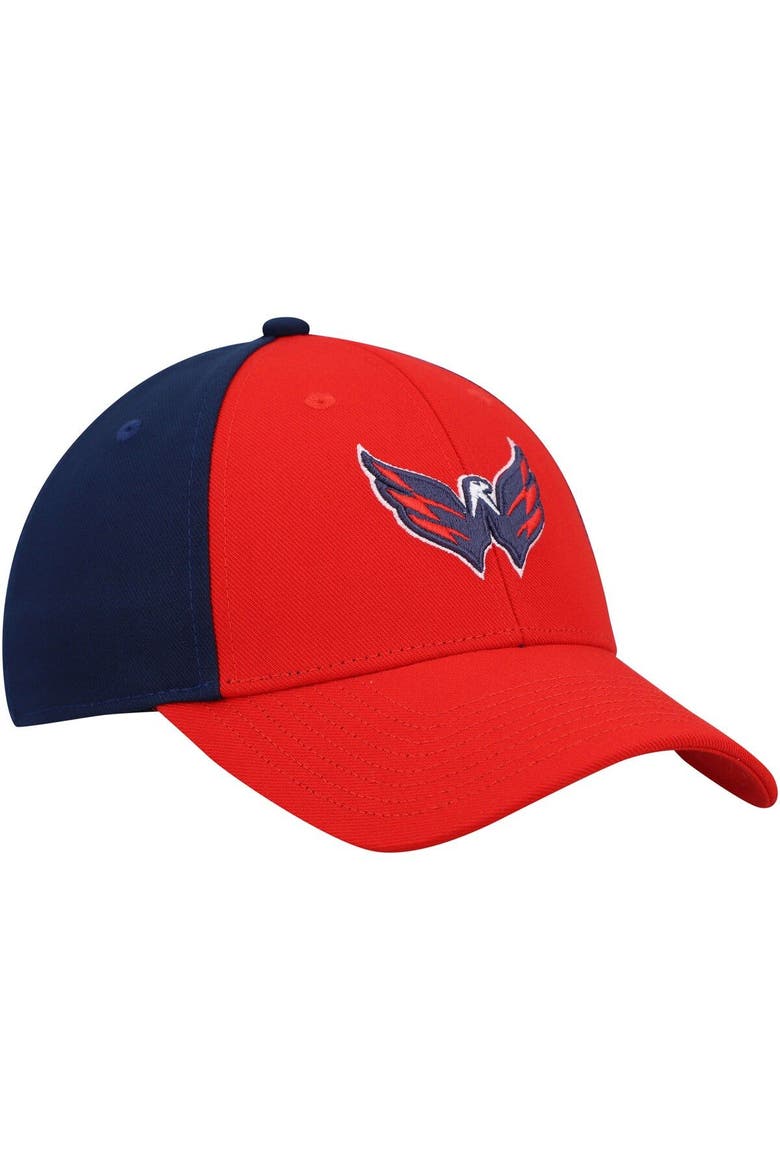 Men's adidas Red/Navy Washington Capitals Team Adjustable Hat, Alternate, color, Red