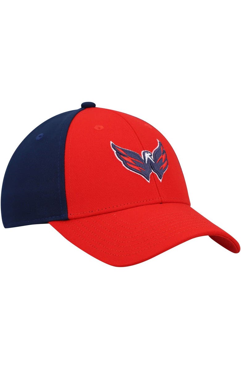 adidas Men's adidas Red/Navy Washington Capitals Team Adjustable Hat, Alternate, color, Red