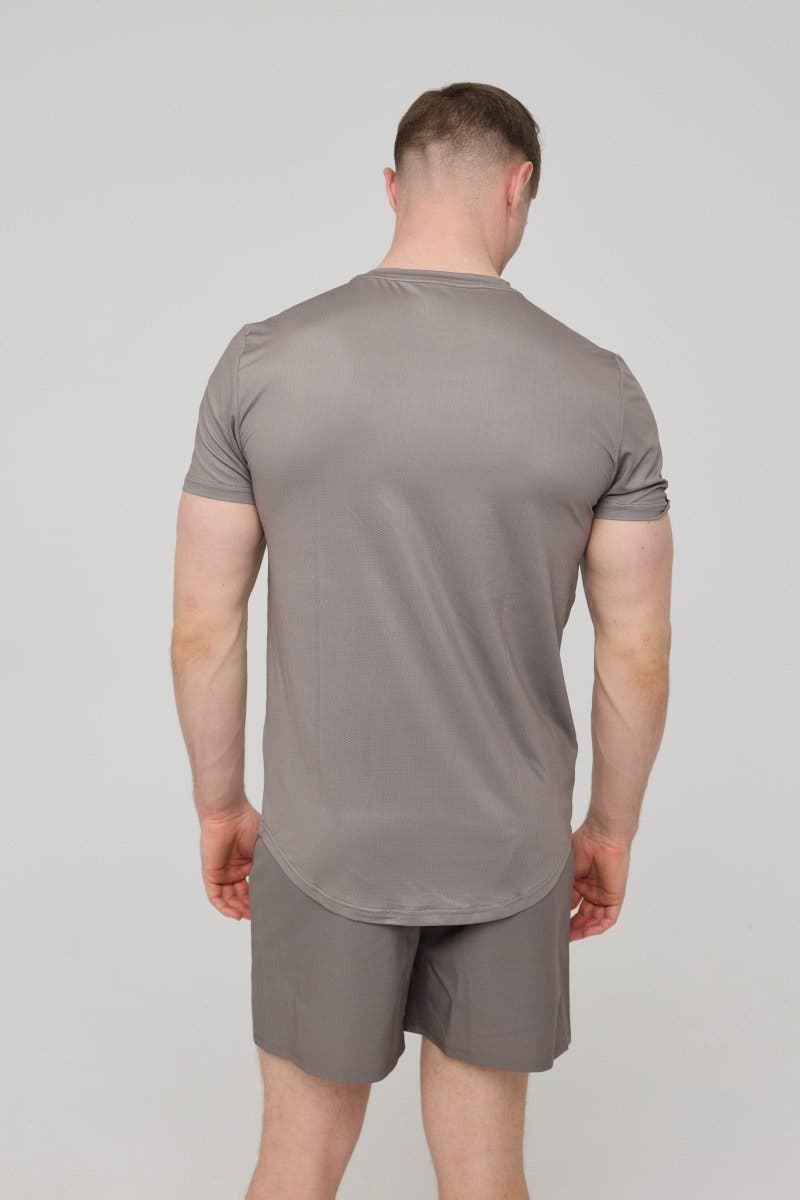 Elite Gym T-Shirt Khaki - Men's - image 2