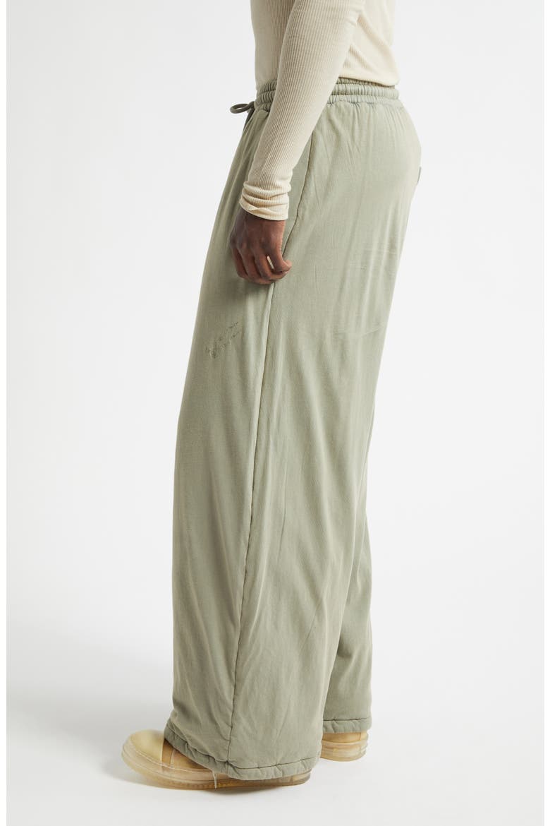 Wadded Bontans Wide Leg Sweatpants, Alternate, color, VETIVER