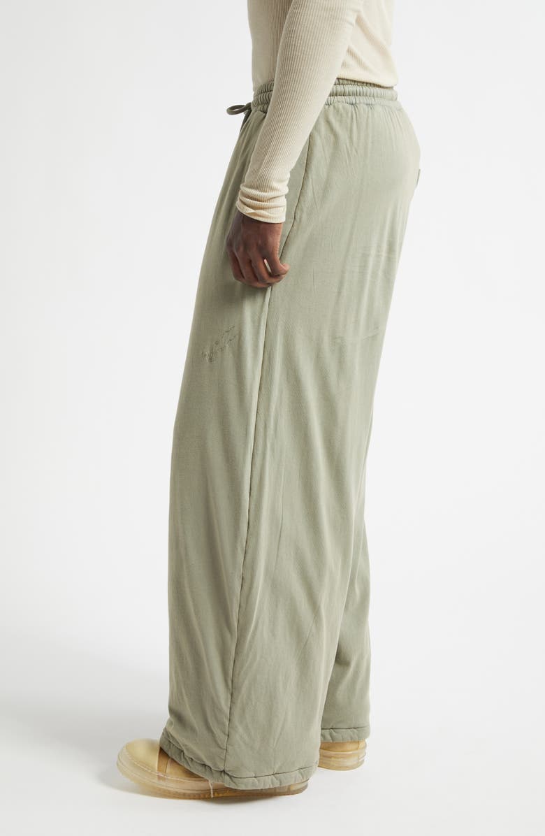 LU'U DAN Wadded Bontans Wide Leg Sweatpants, Alternate, color, Vetiver