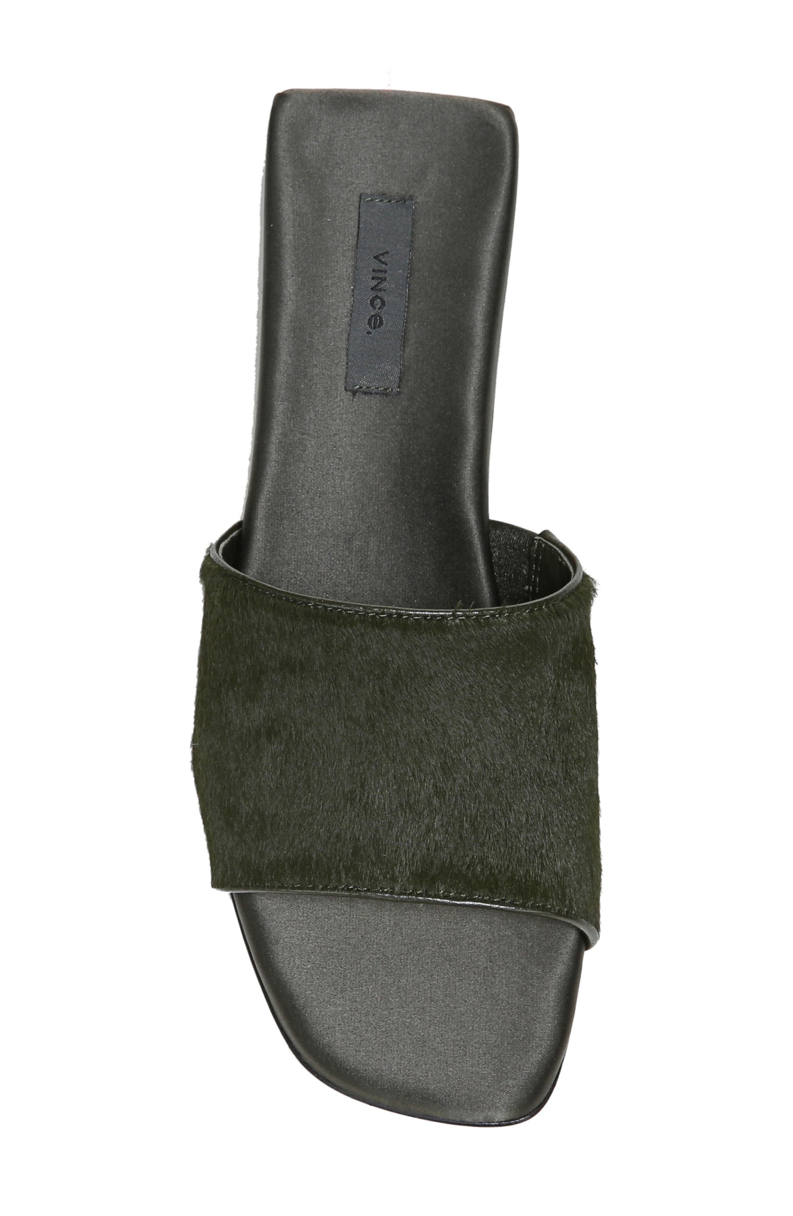 Vince Garth 2 Genuine Calf Hair Slide Sandal, Alternate, color, 