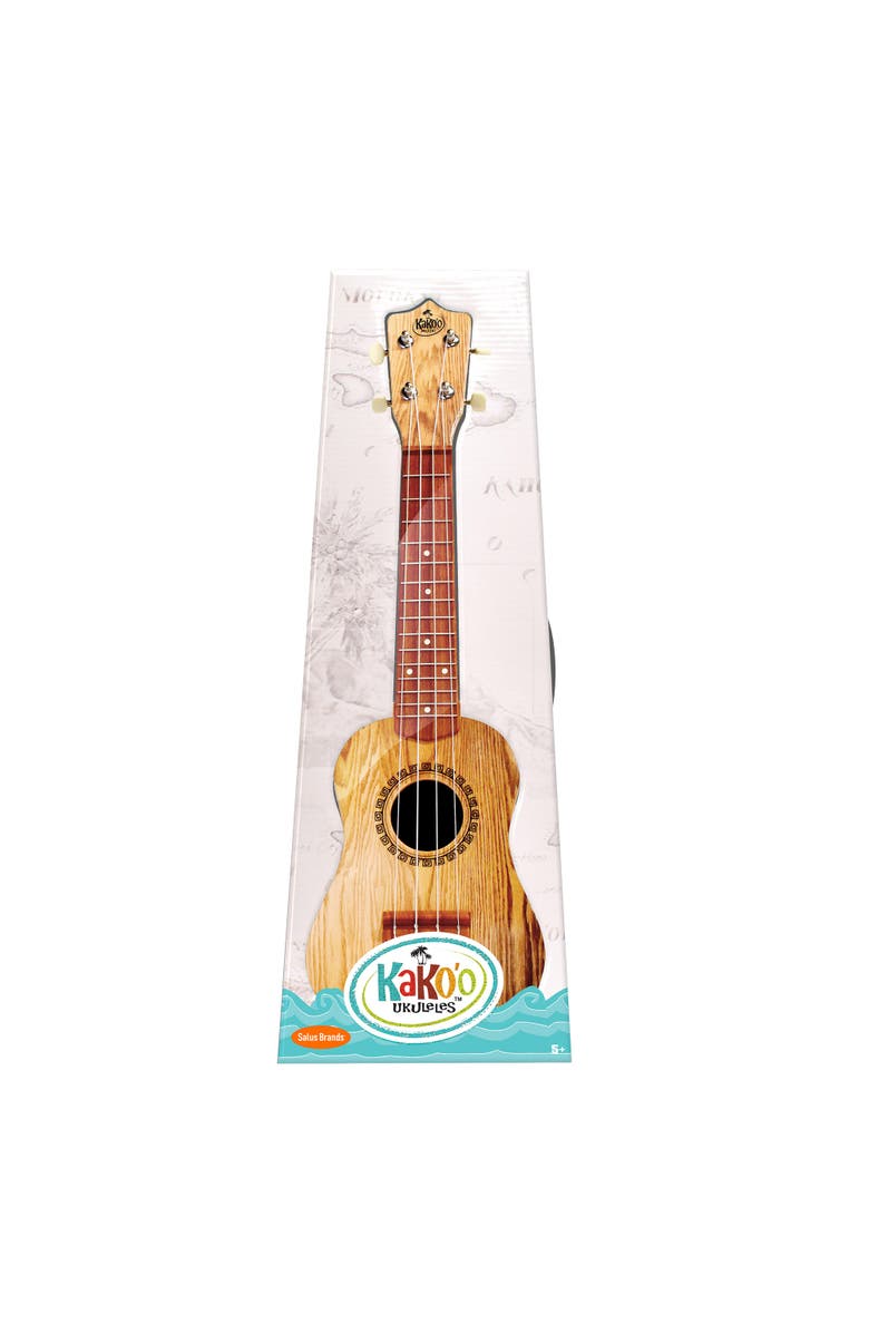 KaKo'o Music Kako'O 21" Professional Wooden Ukulele Set Sandalwood, Alternate, color, Multicolored