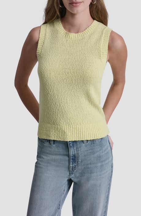 Sleeveless Sweater Tank
