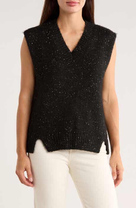 Bobeau Speckled Vest
