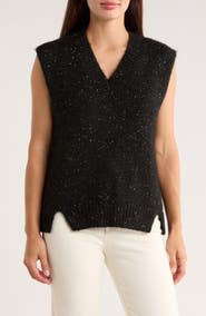 Bobeau Speckled Vest