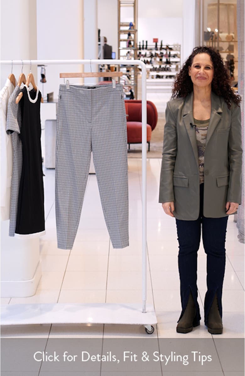 High-Waisted Taper Pants