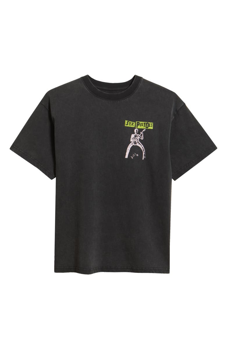 BRAVADO Oversize Sex Pistols Stance Graphic T-Shirt, Main, color, Washed Black