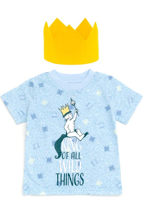Where the Wild Things Are Max 2-Piece T-Shirt and Crown Set