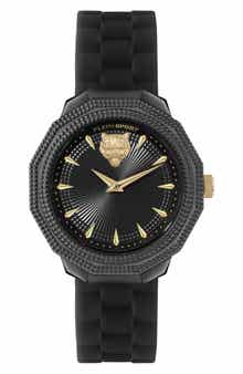 Sport Dynasty Silicone Strap Watch, 37mm