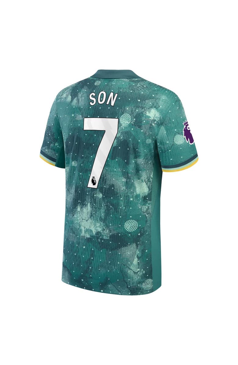 Nike Men's Nike Son Heung-Min Green Tottenham Hotspur 2024/25 Third Authentic Player Jersey, Alternate, color, 