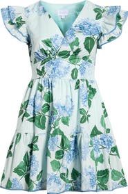 SUGARLIPS Mirla Floral Ruffle Dress
