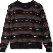 Hatley Kate Textured Stripe Crewneck Sweater