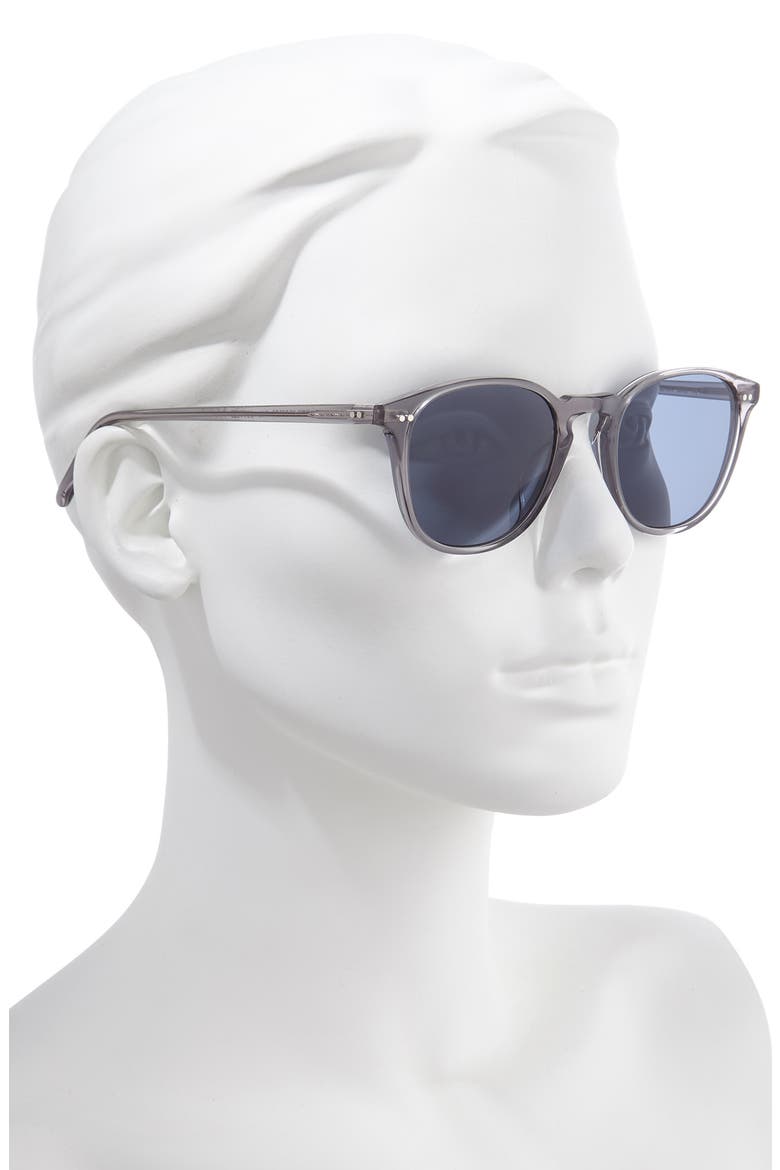 Forman L.A. 51mm Polarized Round Sunglasses, Alternate, color, WORKMAN GREY/ BLUE