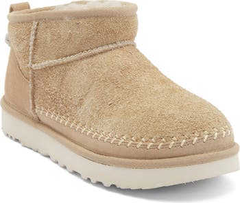 UGG® Classic Ultra Mini Biarritz Genuine Shearling Lined Bootie
