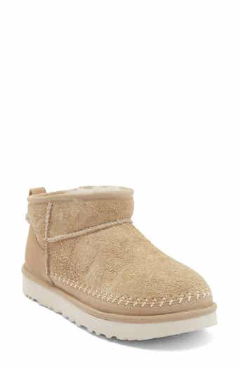 Classic Ultra Mini Biarritz Genuine Shearling Lined Bootie