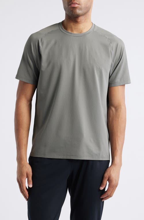 Zella Performance T-shirt In Grey Pewter