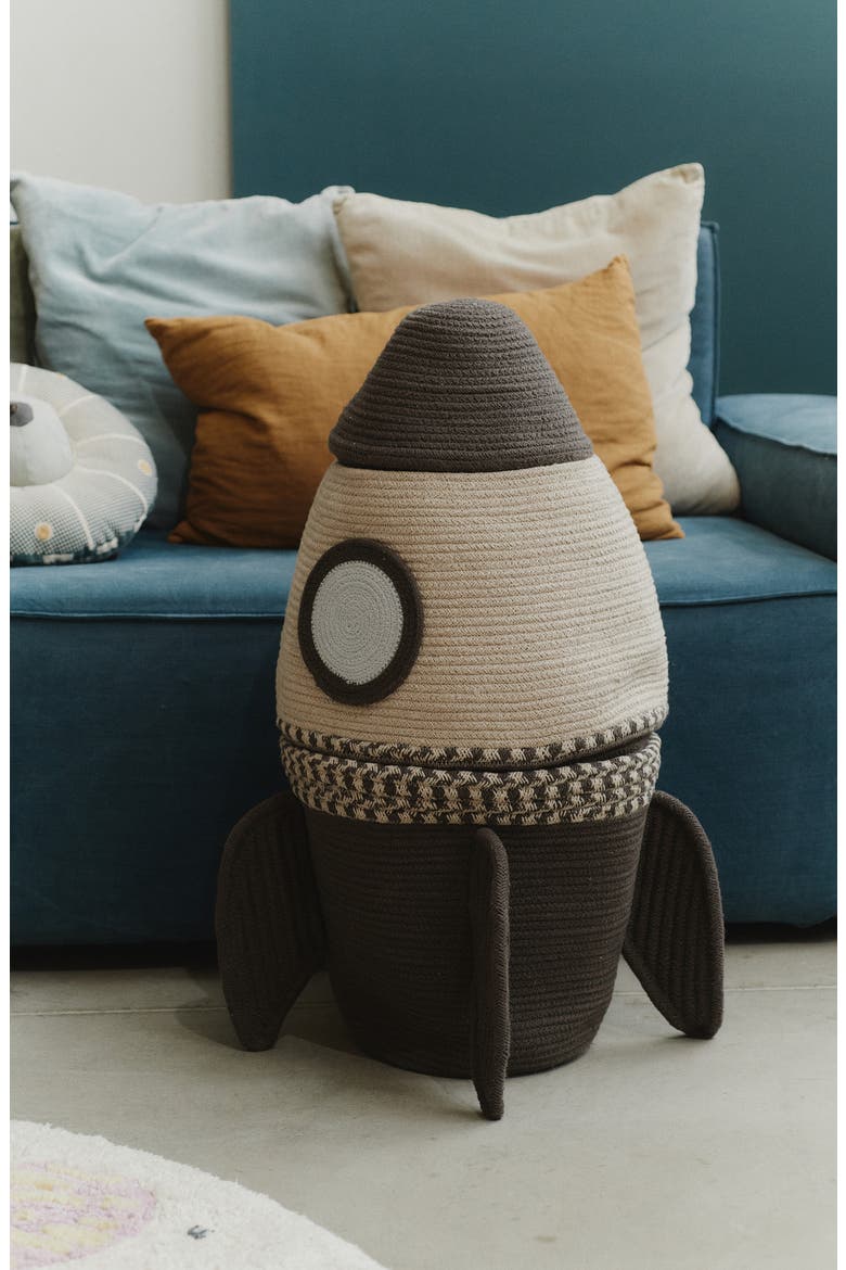 Giant Basket Rocket, Alternate, color, DARK GREY