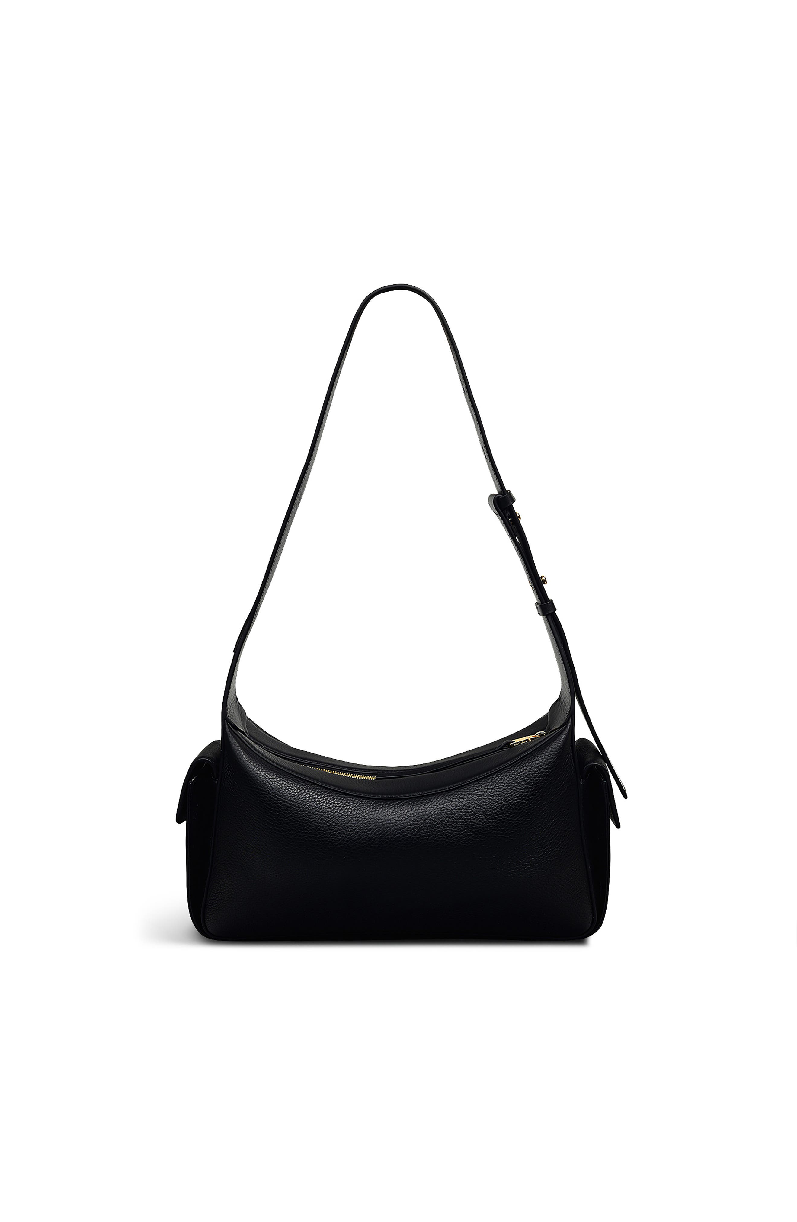 Radley The Fitzrovia Small Ziptop Shoulder Bag, Alternate, color, Black