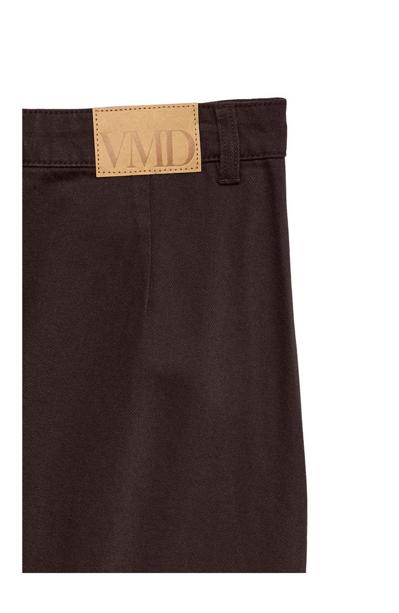 VERO MODA Filia Denim Skirt, Alternate, color, Chocolate Torte