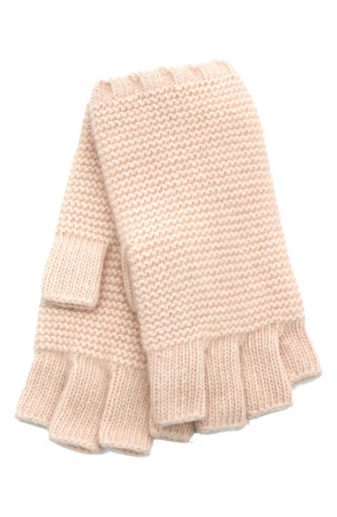 Fingerless Cashmere Gloves