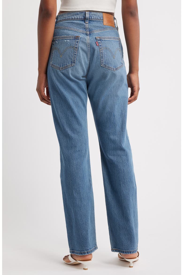 501® Curve High Waist Straight Leg Jeans, Alternate, color, VERIFIED VINTAGE