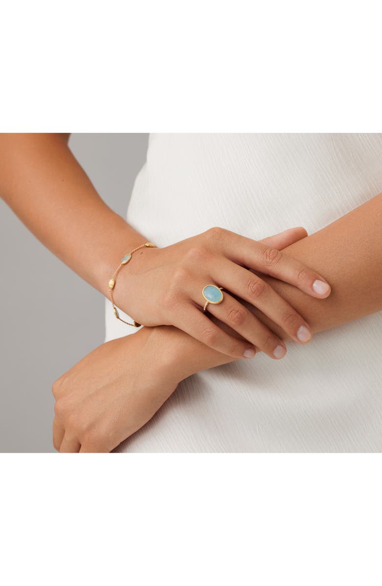 Marco Bicego Siviglia Aquamarine Ring, Alternate, color, Gold